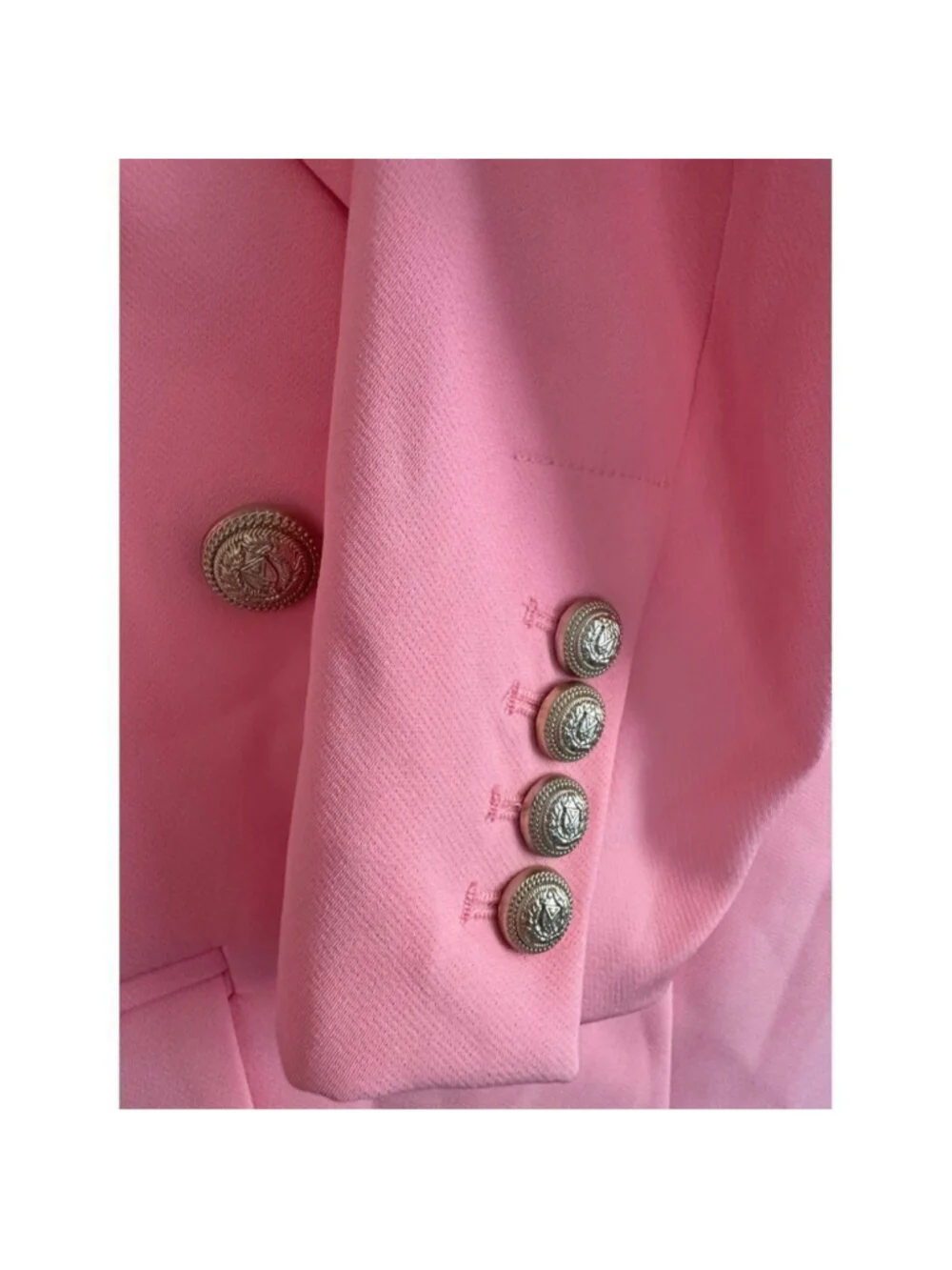 Generation Love Delilah Crepe Blazer in Cotton Candy Size XS